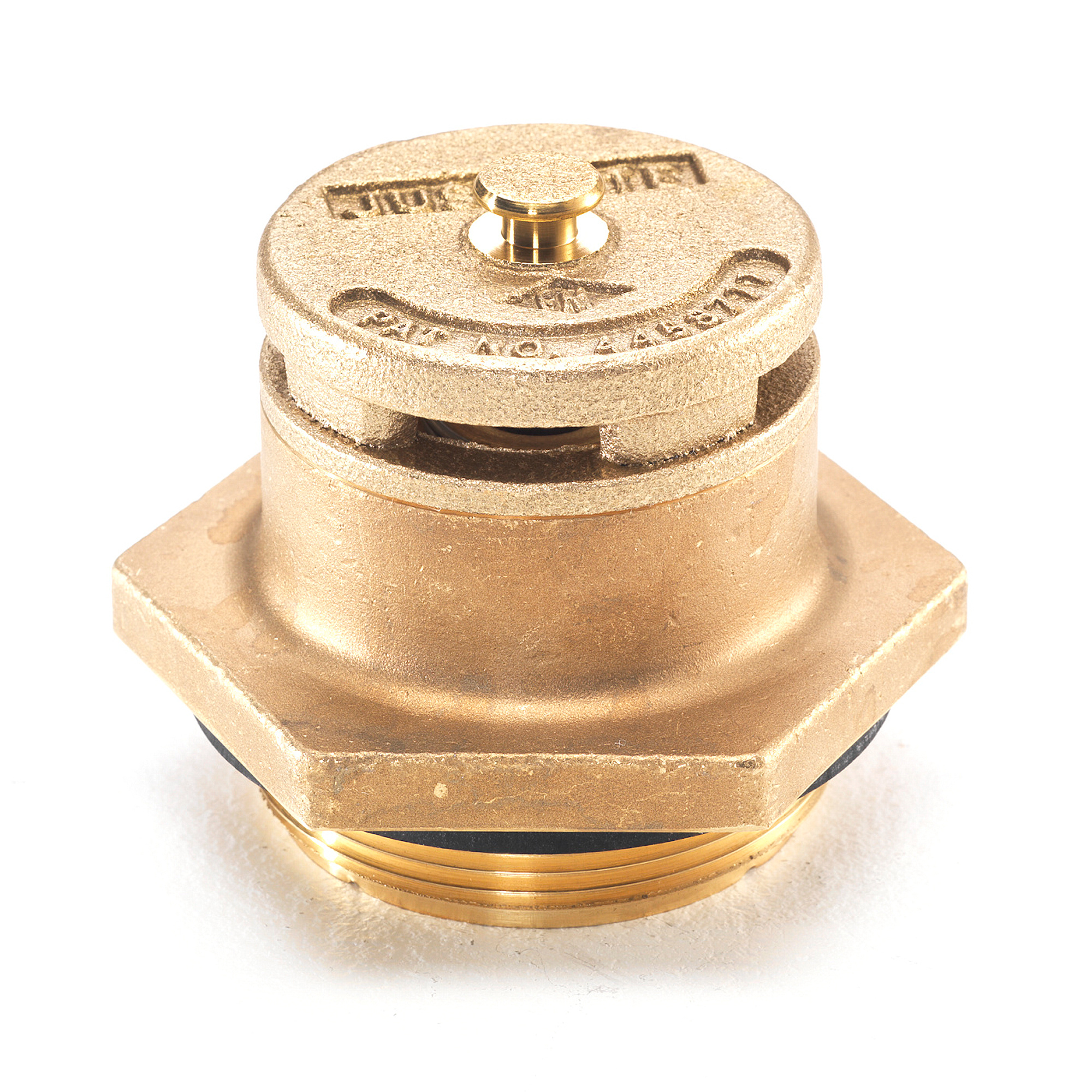 Justrite 08101 Brass Drum Vent For Petroleum Based Products 