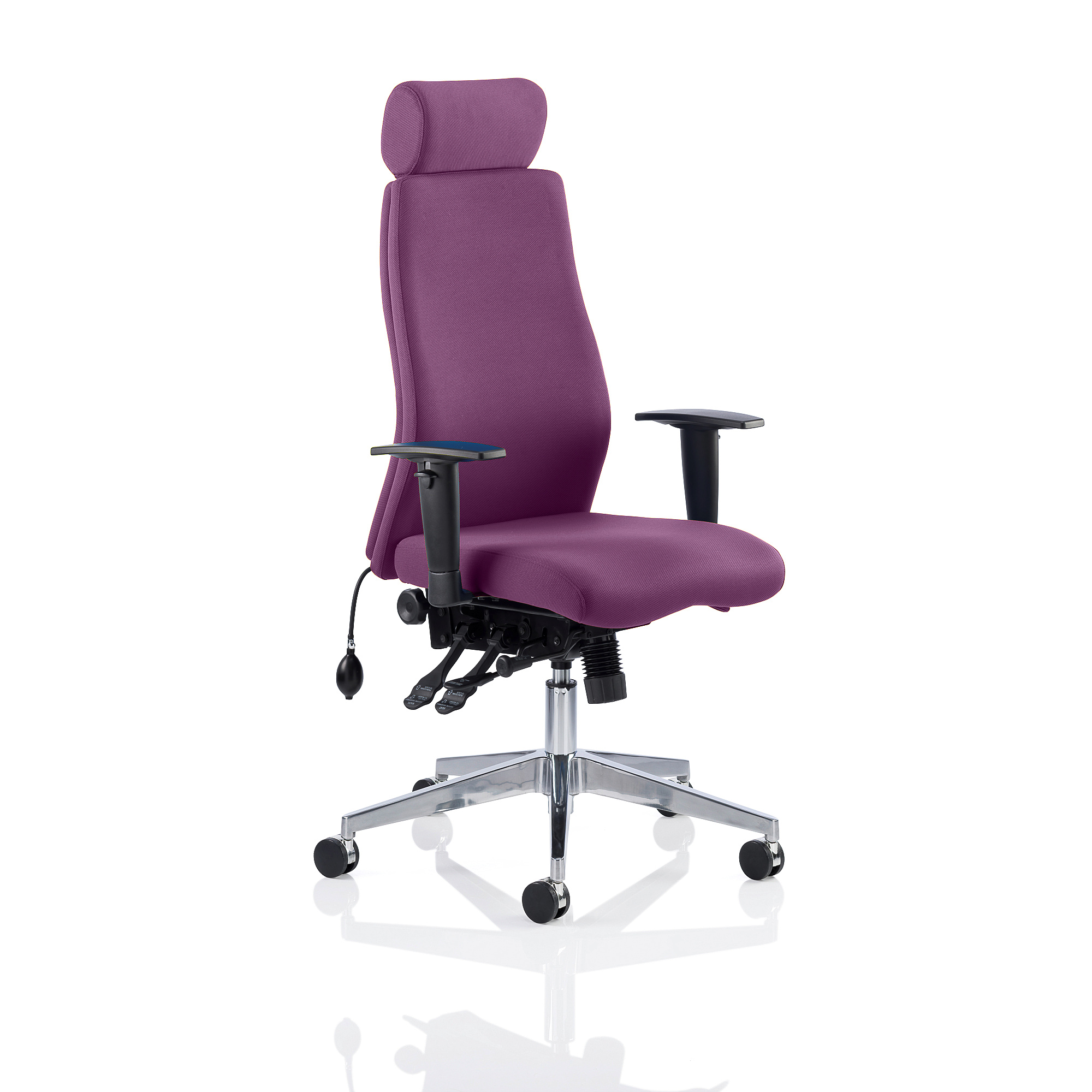 24 Hour Office Chair Arundel With, Desire 24hr Ergonomic Mesh Office Chair With Headrest